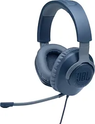 Навушники JBL QUANTUM 100 Mic Blue (JBLQUANTUM100BLU)
