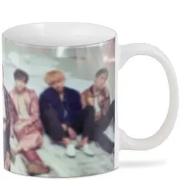 Кухоль GeekLand Bangtan Boys BTS 02.36 репер М 330 мл білий - мініатюра 2