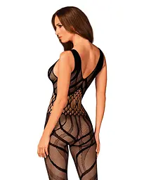 Бодістокінг Obsessive G328 S/M/L чорний - мініатюра 3
