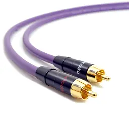 Міжблоковий кабель аналоговий інтерконнетект 2xRCA-2xRCA Melodika MD2R-15 Purple Cable 1.5m - мініатюра 2