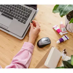Мишка Trust Yvi+ Silent Eco Wireless Black (24549) - мініатюра 9