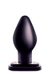 Анальна пробка Blush Anal Adventures XL Plug, 13.3 см (чорний) - мініатюра 3