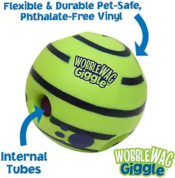 Інтерактивна іграшка-м'яч для собак Wobble Wag Giggle Ball - мініатюра 2