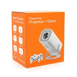Смарт проєктор Voltronic S40GE+Game Android 14 720p 150 ANSI Wi-Fi 2.4+5G White Box - мініатюра 2