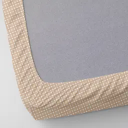 Простирадло Cosas на резинці 80х160 beige dots, бежевий (DropBeige_80х160х20) - мініатюра 3