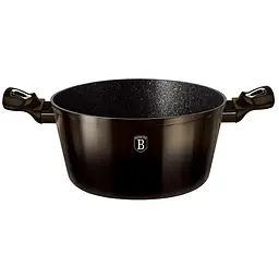 Каструля Berlinger Haus Shiny Black Metallic Line з кришками 4.1 л 24х11.8 см коричнева (BH 6605) - мініатюра 2