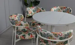 Стіл Prestol Шарм 900x900x750 білий - мініатюра 8