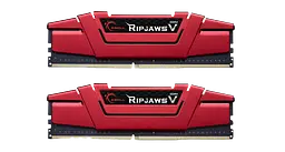 Оперативна пам'ять G.Skill 8GB (2x4GB) DDR4 2400MHz Ripjaws V Red (F4-2400C17D-8GVR)