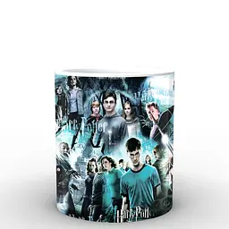Кухоль GeekLand Harry Potter Гаррі Поттер історія магії HP.02.020 330 мл синій - мініатюра 3