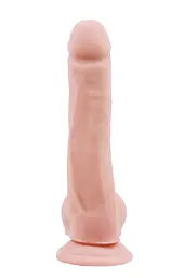 Фалоімітатор Mister Dixx Dual Density 9" 23 см тілесний - мініатюра 3