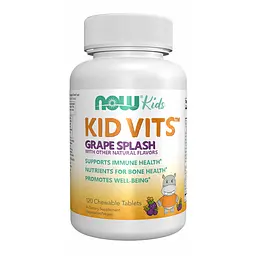Детские мультивитамины Kid Vits Grape Splash - 120 Chewable tabs