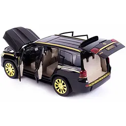 Колекційна металева модель позашляховика АвтоЕксперт Toyota Land Cruiser з інерцією, світлом та звуком 1:24 - мініатюра 5