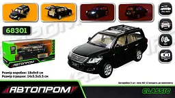 
Машинка металева Lexus LX570 1:32 АВТОПРОМ 68301 - мініатюра 4
