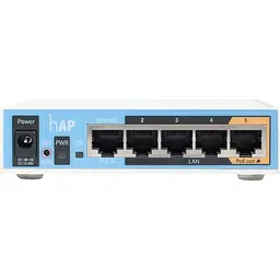 Бездротовий маршрутизатор (роутер) MikroTik hAP (RB951Ui-2ND) [128307] - мініатюра 2