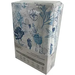 Комплект постільної білизни Soho Євро 200 x 220 см Sea (PATTERN 12-E) - мініатюра 3