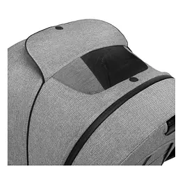Універсальна коляска 2 в 1 Lionelo Mika Grey Stone, сіра (LO-MIKA 2IN1 GREY STONE) - мініатюра 11