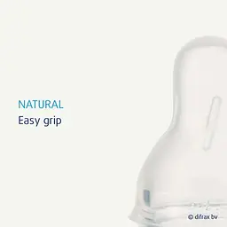 Соска силіконова Difrax S-bottle Natural середня 2 шт. (672) - мініатюра 2