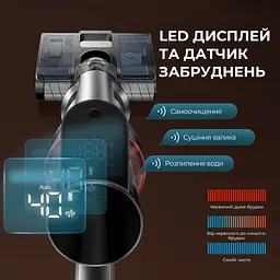 Бездротовий миючий пилосос Jimmy HW11 PRO MAX 3 в 1 - мініатюра 2