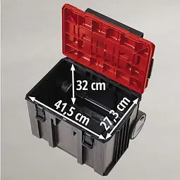 Ящик модульний для інструменту E-Case L, 40.6х44.4х35.5 Einhell hoz0012877 - мініатюра 5
