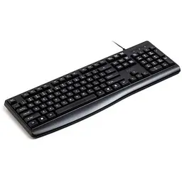 Клавіатура AOC KB120B USB UA Black (KB120B/97) - мініатюра 2