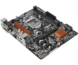 Материнська плата AsRock H110M-HDV rev1.02 (H110M-HDV) (Socket 1151, Intel H110, Micro-ATX) Б/в - мініатюра 2