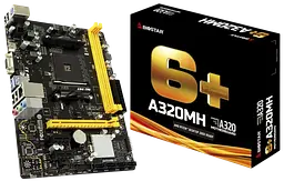Материнська плата Biostar A320MH Socket AM4 (A320MH) Б/В - мініатюра 1