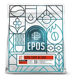 Кава в зернах EPOS PERU TORO DE ORO свіжообсмажена 100% арабіка 1 кг