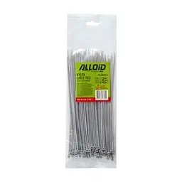 Стяжка Alloid 2.5х200мм, пластик, 100шт./уп., сірий (PC-25200G) - мініатюра 4