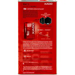 Моторна олива XADO 10W-40 SHPD SL/CI-4 Red Boost напівсинтетична 5 л - мініатюра 3