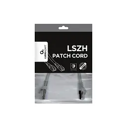 Патч-корд Cablexpert 0.25м S/FTP Cat 6A CU LSZH gray (PP6A-LSZHCU-0.25M) - мініатюра 4