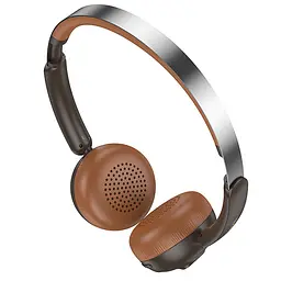 Накладні бездротові навушники W62 Verso retro Brown Hoco teh0030653 - мініатюра 2