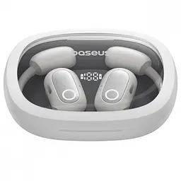 Навушники бездротові Baseus Eli Fit Open-Ear True білі (A00073200213-00) - мініатюра 2