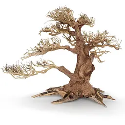 Декорація для акваріума Croci Legno Oriental Wind 4 M коряга 30х13х23 см A8147655