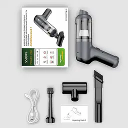 Автомобільний пилосос Aspiring Gale 1 Wireless Blow air Black (GL.5500) [111633] - мініатюра 6