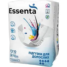 Підгузки для дорослих Essenta Normal M 75-125 см 10 шт.