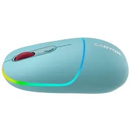 Миша бездротова Canyon MW-22 Dual Band RGB Dark Cyan (CNS-CMSW22DC)