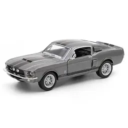 Металева інерційна легкова модель Shelby GT-500 1957 5", відкриваються двері (В асортименті)