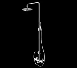Душова система Kohlman Roxin Chrom QW276R, Хром - мініатюра 4