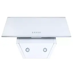 Витяжка декоративна похила Minola HDN 6202 WH/INOX 700 LED - мініатюра 5