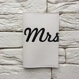 Обкладинка для паспорта Mrs (білий) - мініатюра 2