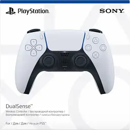 Геймпад бездротовий Sony PlayStation 5 Dualsense White (1000050246) - мініатюра 2