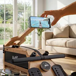 Гребний тренажер Hop-Sport HS-200WR Aquen - мініатюра 6