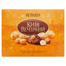 Уцінка. Цукерки Roshen Київ Вечірній 176 г (703206)