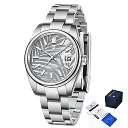 Наручний годинник чоловічий PD-1715 Silver-White Pagani Design acs0031115