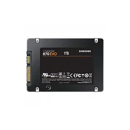 Накопичувач SSD 2.5" 1TB 870 EVO Samsung (MZ-77E1T0B/EU) - мініатюра 4