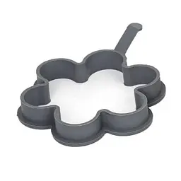 Форма силіконова Mys Silicone для яєчні Квітка 12 см 1 шт. в асортименті (42001) - мініатюра 2