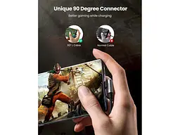 Кабель UGREEN US255 Type-C to Type-C 1m Gray/Black (50123) - мініатюра 2