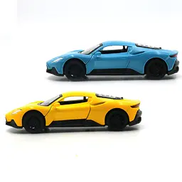 Автомодель TechnoDrive Maserati MC20 синій, жовтий (250950) - мініатюра 3