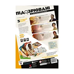 Настільна гра Geekach Games Підозрювані. За справу береться Клер Гарпер (Suspects) (укр.) (GKCH212sp) - мініатюра 5