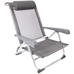 Крісло розкладне Bo-Camp Saint-Tropez Grey (1204796) - мініатюра 3